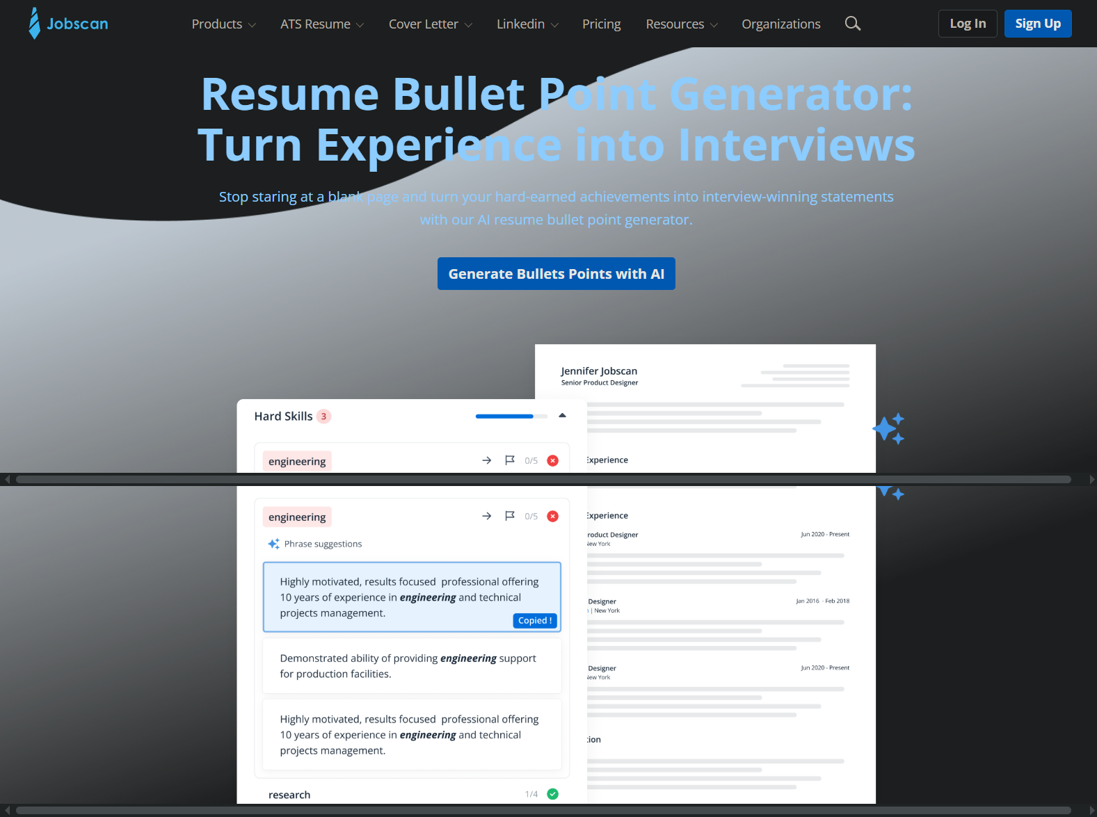 Jobscan AI: Best for ATS Optimization and Resume-Job Matching - Applied ...