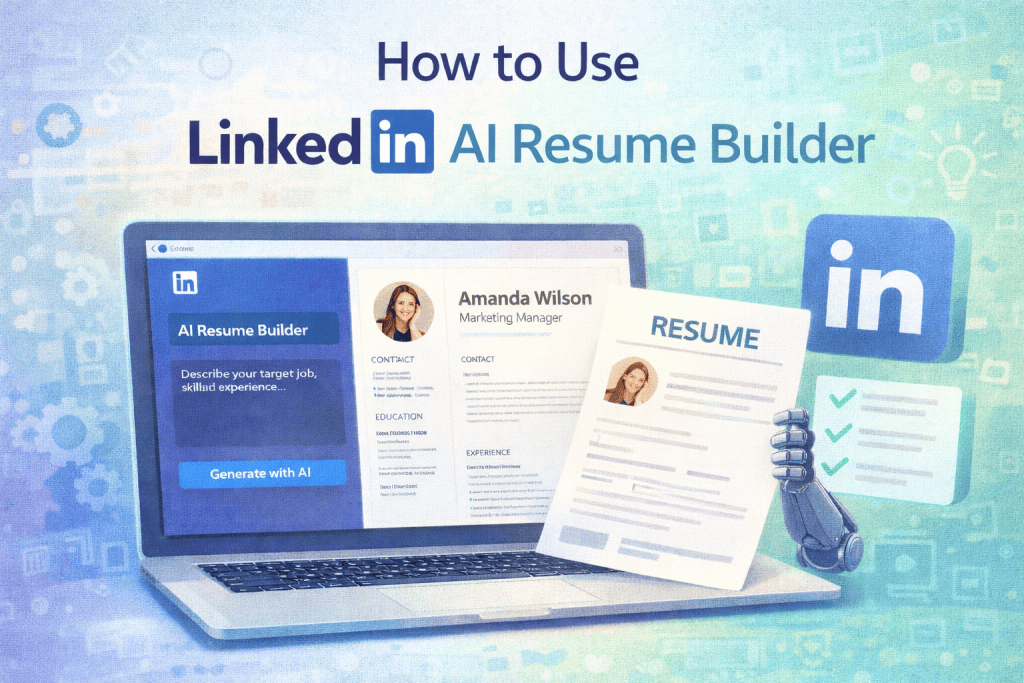 How to Use LinkedIn AI Resume Builder? - Applied AI Tools